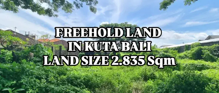 Tanah Strategis Link Hotel Dan Perbelanjaan Di Kuta Badung Bali 1