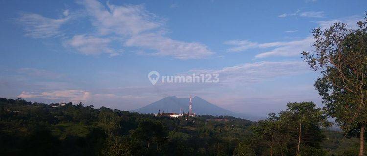 Tanah murah&rata bagus cocok buat bisnis view lepas ke gunung  1