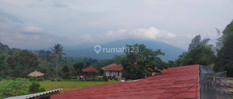 Rumah semi villa ada pemancingan lokasi strategis view lepas  1