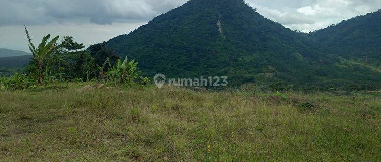 Tanah murah untuk villa view lepas ke gunung pancar  1