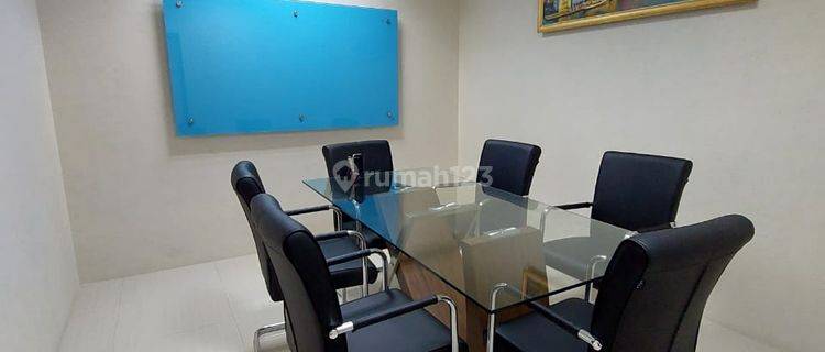 Office Space Puri Indah Financial Tower, CBD Jakarta Barat,  125m2, furnished, sudah sertifikat, bisa Kredit Bank 1