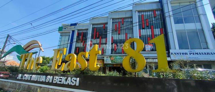 Ruko The East 81 Bekasi Timur, 500 meter ke Trans Snow Juanda 1,5 KM LRT Jatimulya 1