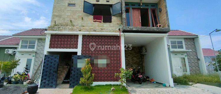 Harus Laku Bulan Ini Di Jual Rugi Rumah 2 Lantai Full Renov Semi Furnish Di Perumahan Permata Green Menganti Gresik 1