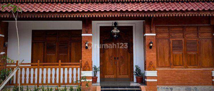 Beli Rumah Mewah Harga Murah Joglo Etnik Sudah SHM 1