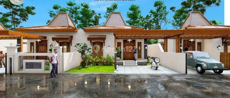 Rumah Joglo Harga Murah, 5 Menit dari Gerbang Tol Prambanan 1