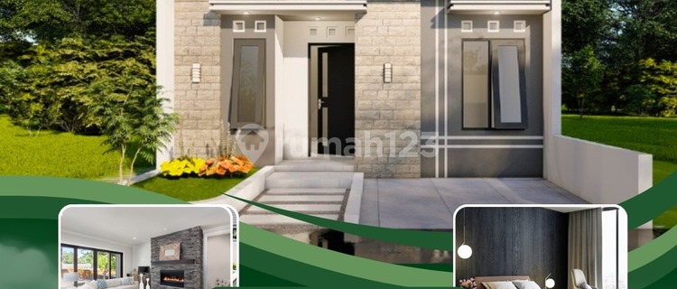 Minimalist House Near UII Yogyakarta Campus, Price 195 Million, Freehold Title! 1