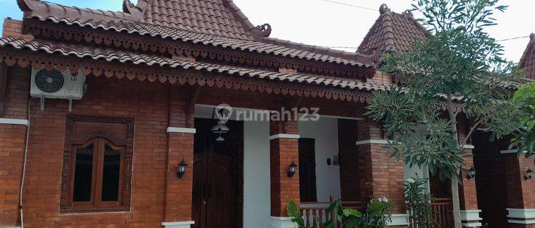 Investasi Menguntungkan, Punya Rumah Cantik Etnik di Prambanan, Dp Fleksibel 1