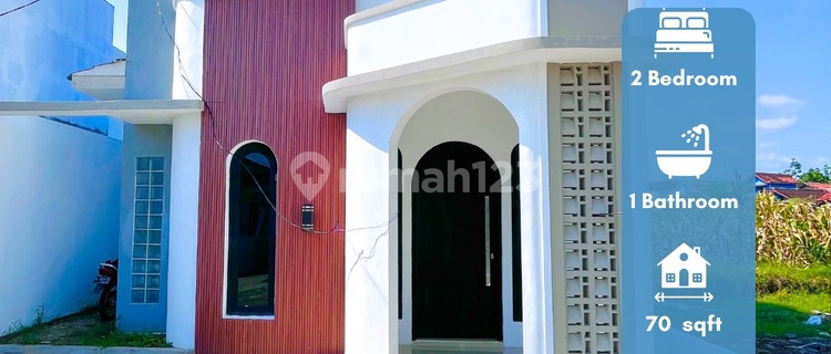Dijual Rumah Murah Modern Ala Khas Industrial Tropis, 299 Juta! 1