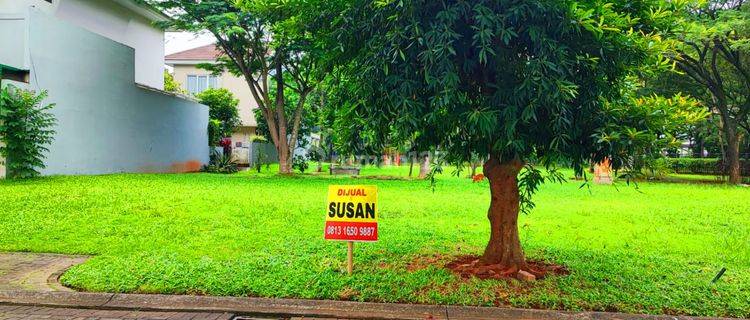 Jarang Ada. Kavling Hook Samping Taman Di De Park, Bsd City 1