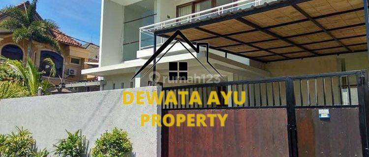 Rumah Sewa Minimal 2 Tahun 2 Lantai 3 Kamar Furnished Di Renon 1