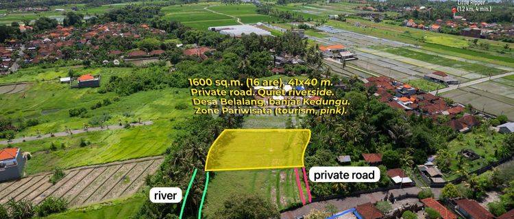 Leasehold Riverside Paradise in Kedungu  1