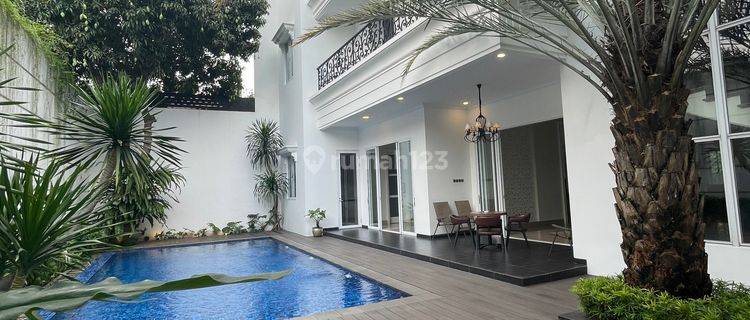 Sale BU Rumah American Classic Private Pool di Pondok Indah Jakarta Selatan  1