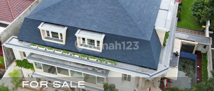 Rumah baru american classic di selong kebayoran baru 1