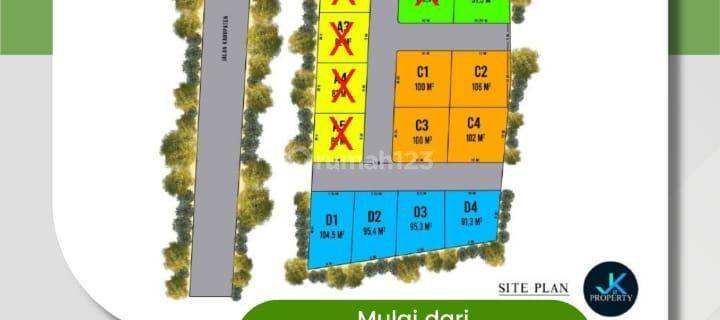 Tanah Kavling SHM Strategis Dekat Kampus Uny, Cocok Utk Investasi 1