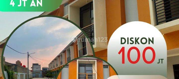 Di Jual Rumah 2 Lantai laris manis Setrategis Tanah tinggi Bekasi 1