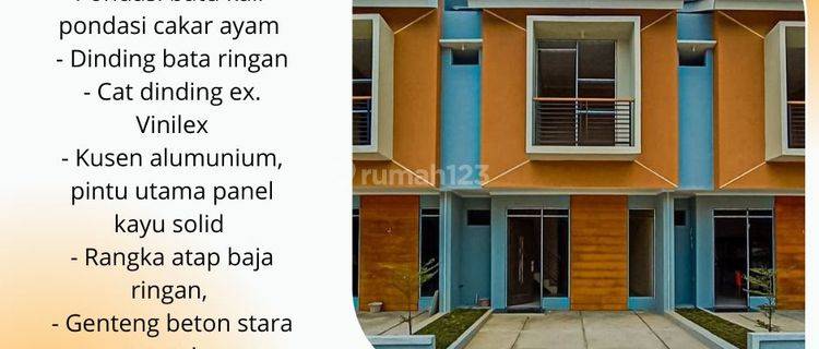 Di jual Rumah Murah Tanpa Dp 0 % Tanah Tinggi Bekasi Utara 1