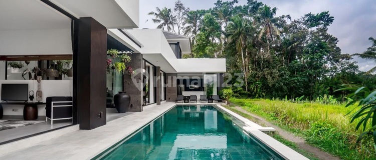 Dikontrakkan Villa View Ricefield Dekat Ubud Center 1