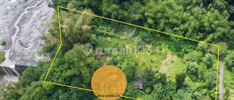 Tanah Pinggir Jurang Sungai Boyong Daerah Sejuk Dingin  1