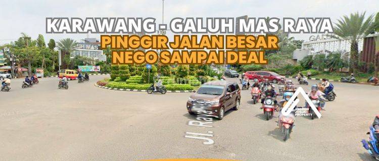 Tanah Karawang Pinggir Jalan Galuh Mas Harga Termurah 1