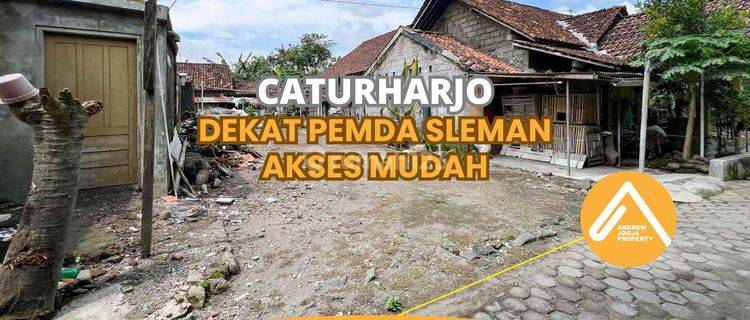 Tanah Caturharjo Sleman Dekat Pemda Akses Mudah  1