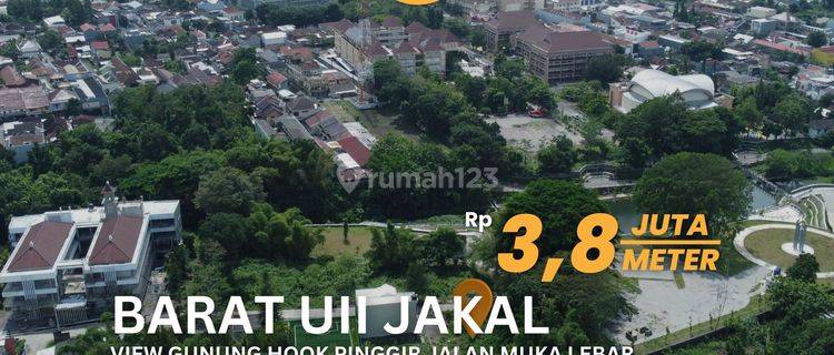 Jual Tanah Barat Uii Jalan Kaliurang Akses Mudah Kawasan Kos 1