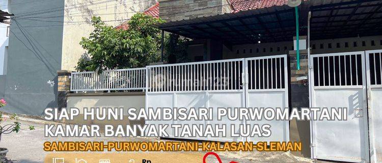 Jual Rumah Purwomartani Sleman Dekat Candi Sambisari Akses Mudah 1