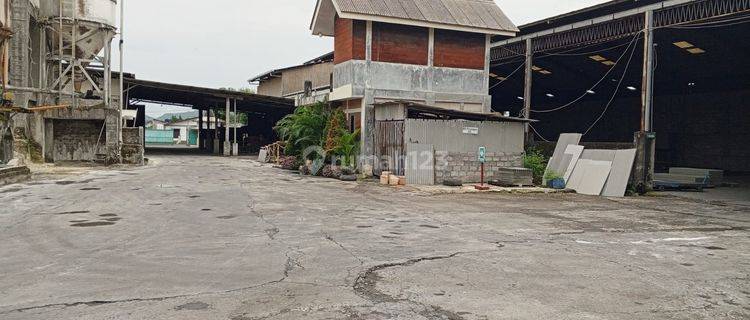 Gudang Besar Tanah Luas, Shm, Dekat Jalan Jogja Solo 1