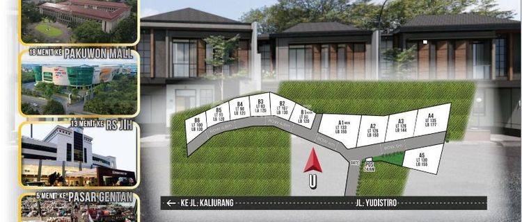 RUMAH MURAH 2 LANTAI TEPI JALAN RAYA KALIURANG  1