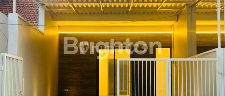 RUMAH BARU. RUNGKUT MENANGGAL FULL FURNITURE. SIAP HUNI BAWA KOPER SAJA 1M an 1