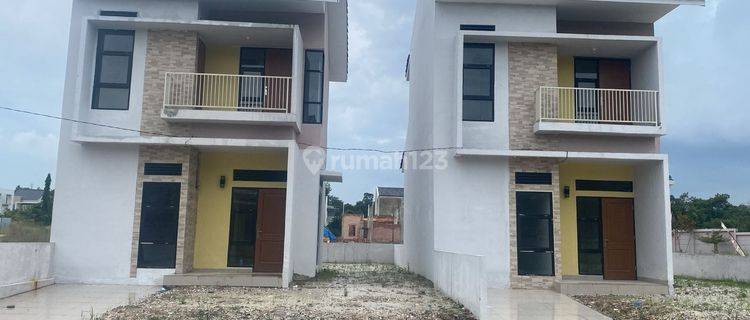 Dijual Rumah Baru cluster 1lt dan 2lt di Jl. SM. Amin - Pekanbaru 1