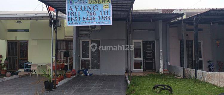 DISEWAKAN RUMAH CLUSTER LOKASI JL. SATRIA / KUANTAN REGENCY - PEKANBARU SIAP HUNI 1