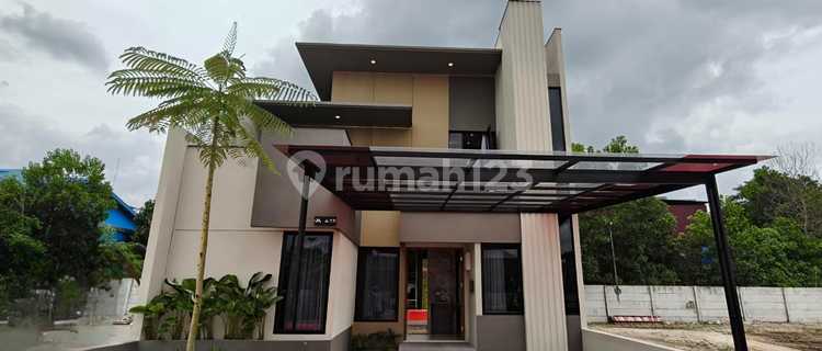FOR SALE NEW 2-STORY LUXURY CLUSTER ON JL. SM. AMIN, PEKANBARU 1