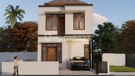 Minimalist 2-story house in Padangsambian area 1