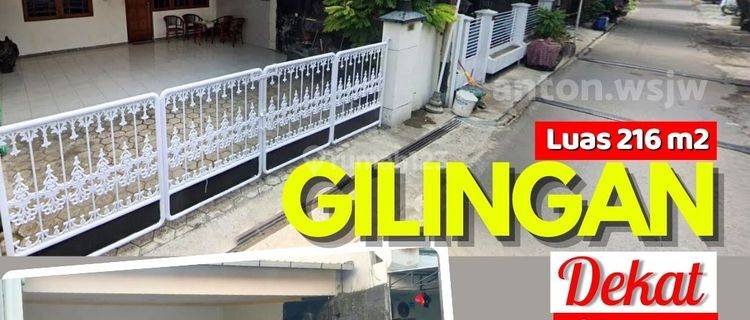 Tanah Surakarta Bonus Rumah Cinderejo Lor Jl Raya Solo 216 M2 SHM 1