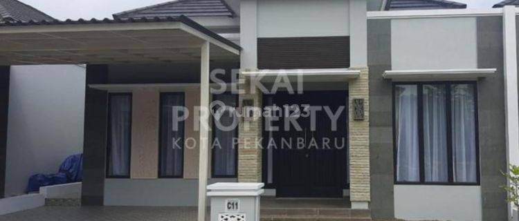 Rumah cluster baru mewah furnished siap huni di tengah kota 1