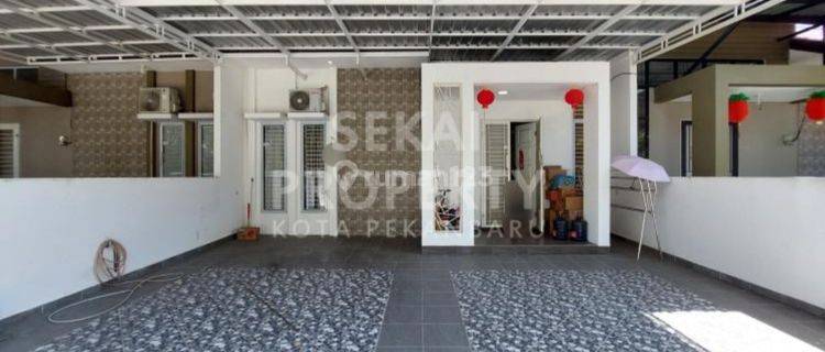 Rumah cluster full furnished siap huni di tengah kota jl.soekarno hatta  1