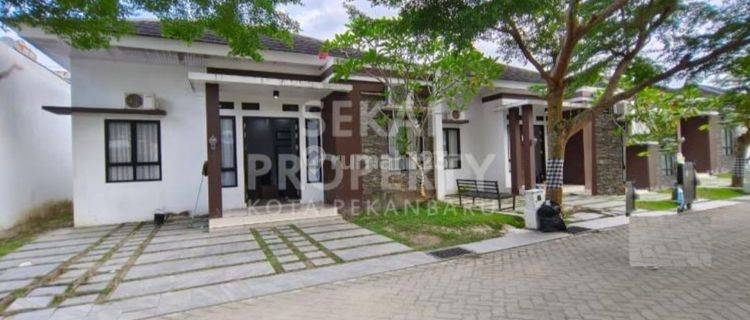 Rumah cluster furnished asri, nyaman & siap huni di tengah kota Jl.Sudirman 1