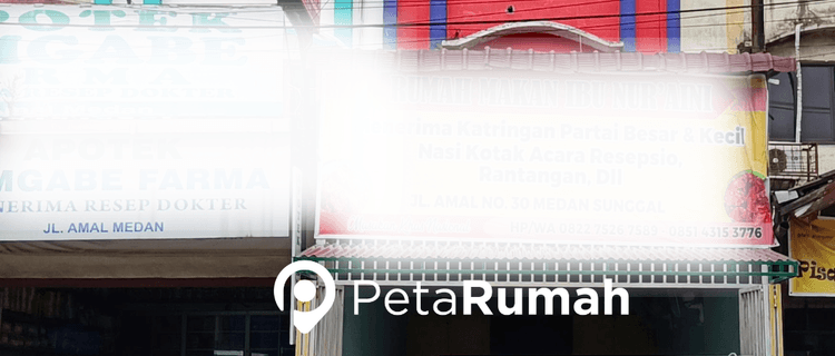 Dijual Ruko Jalan Amalmedan Sunggal 1