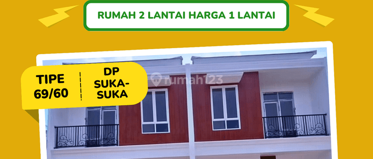 Rumah Siap Huni 2 Lantai Dekat Stasiun Dan Tol Bsd Serpong 1