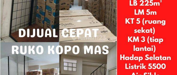 Dijual Cepat Ruko Kopo Mas Bandung  1