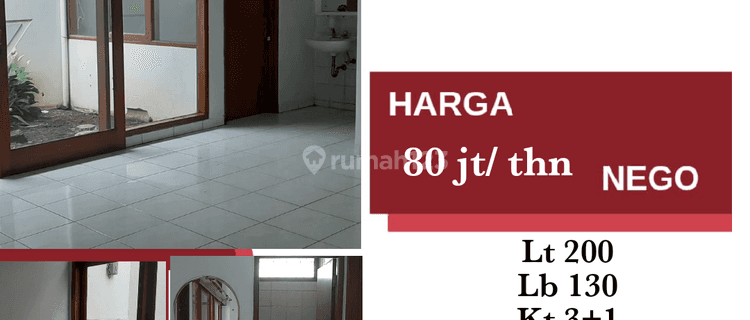 Disewa Rumah tengah kota lingkungan tenang  1