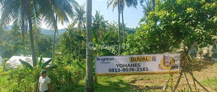 TANAH UNTUK DIBANGUN VILLA DI LOMBOK BARAT DEKAT PANTAI SENGGIGI  1