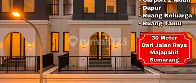 For Sale, 3-Storey House at De Villa Majapahit Semarang 1