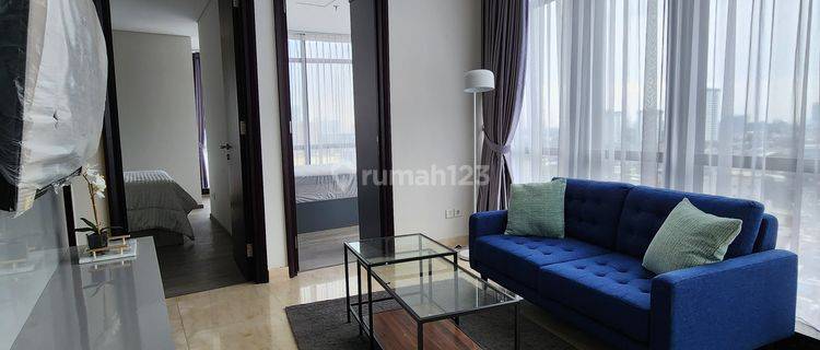 Sewa murah tahunan apartemen Sudirman Suites 2 jakarta Kamar Tidur Furnished 1