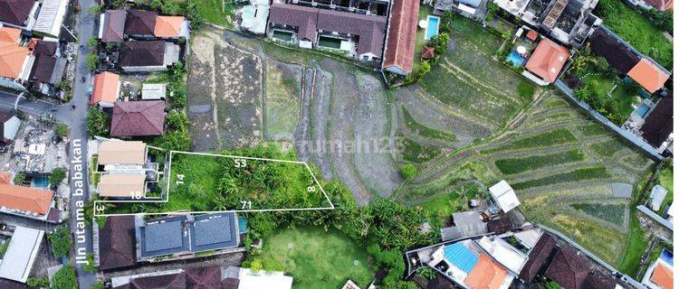 Tanah Premium View Sawah Berlokasi di Canggu 1