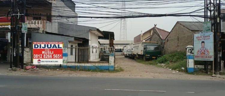 Tanah komersil di jalan raya pinang cipondoh 1