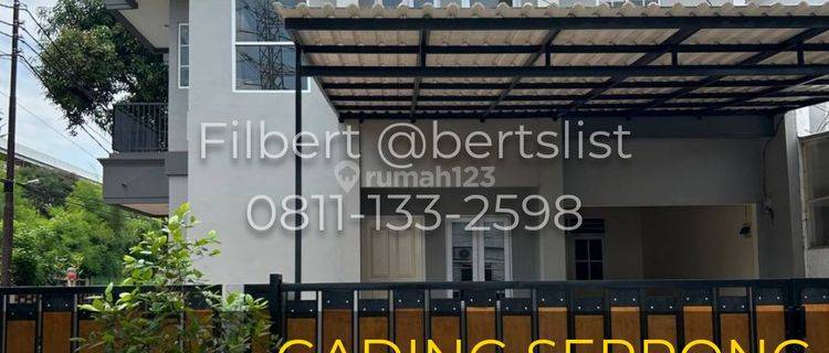 Rumah Full Renov 215m2 Hook Plong Di Sektor 1 Gading Serpong 1