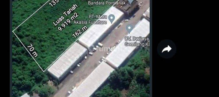 Tanah Pergudangan Lokasi Strategis Di Arteri Supadio Dekat Bandara Supadio 1