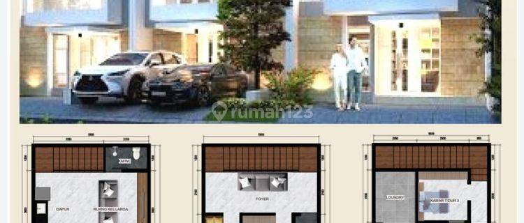 DIJUAL RUMAH CLUSTER PINGGIR JALAN RAYA BINTARA KRANJI BEKASI  1