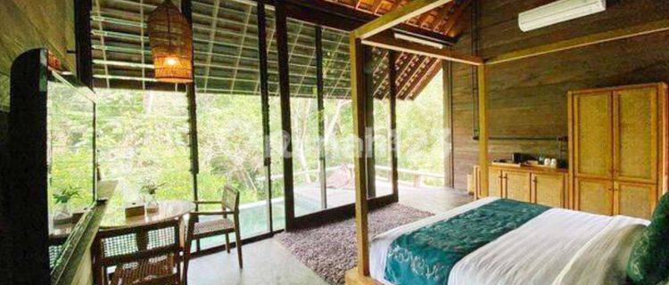 Villa Ready View River Jungle Furnished Suasana Desa Lokasi Ubud 1